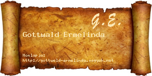 Gottwald Ermelinda névjegykártya